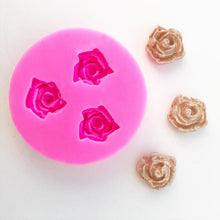 Load image into Gallery viewer, 3 Mini Rose Mold
