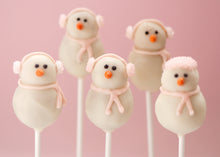 Load image into Gallery viewer, Snowman, Cake Pop Mold
